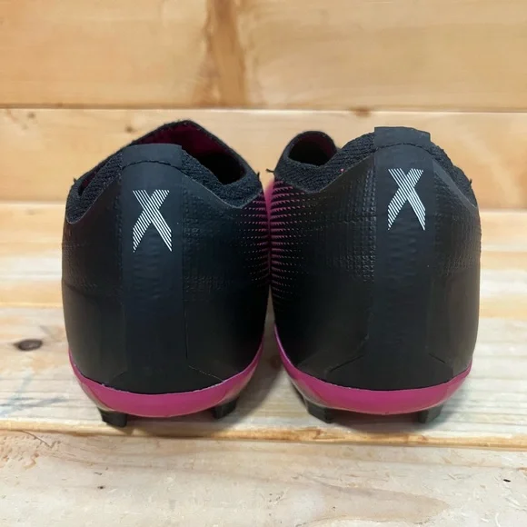 New Adidas X Speedportal+ FG J GZ5120 Unisex Black/Pink Soccer Cleats - Picture 5 of 8